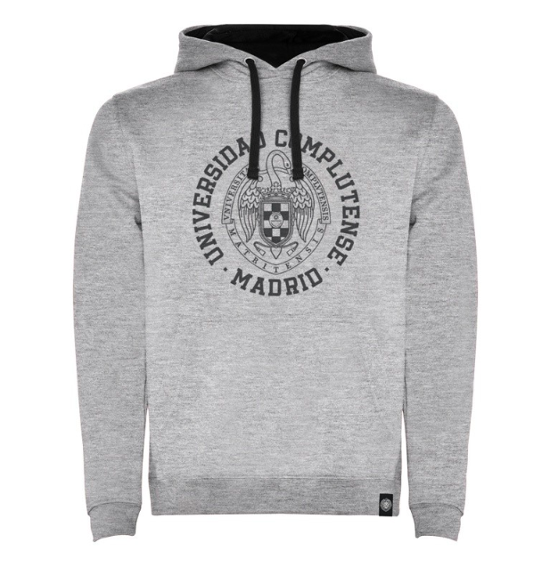 ​​Sudadera Bicolor Gris/Negro UCM