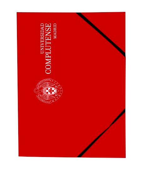 Carpeta Pvc A5 Roja